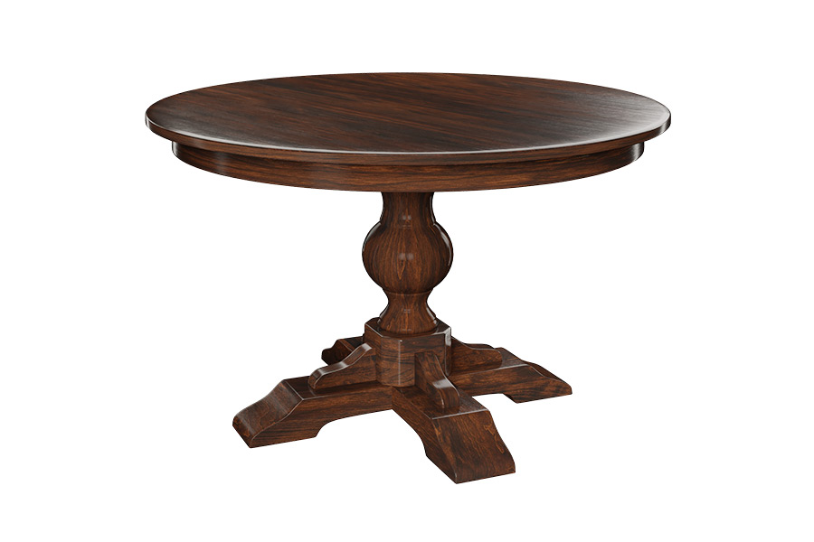 erwin single pedestal dining table